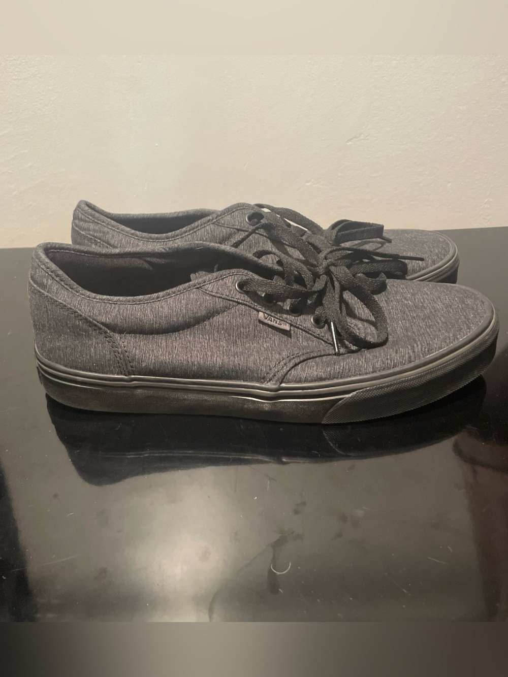 Vans Atwood Men’s Athletic Skate Sneakers Charcoal Grey Size 10‎